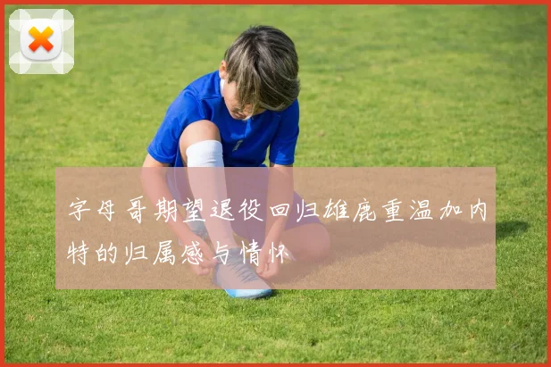 字母哥期望退役回归雄鹿重温加内特的归属感与情怀